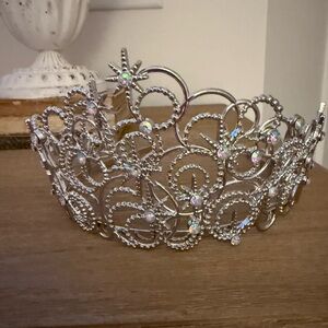 Sparkling Silver Kids Costume Tiara